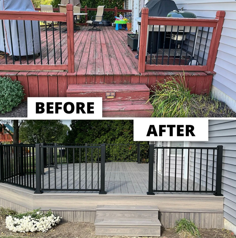 TREX foggy dwarf deck replacement