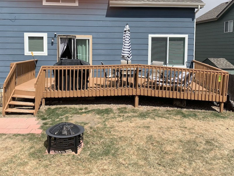 Deck Sagging