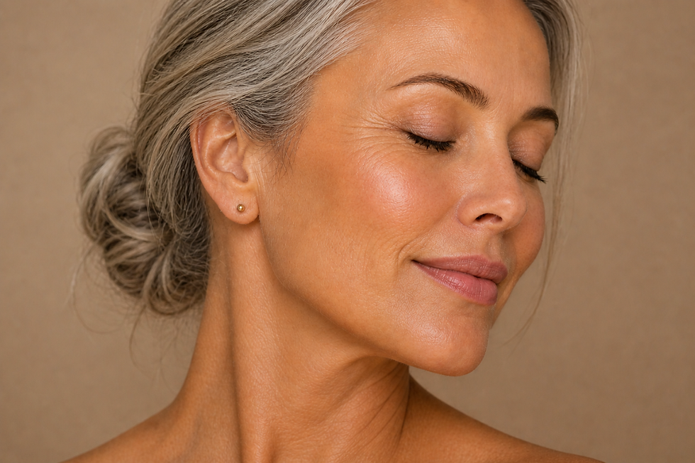 Woman with smooth youthful skin illustrating the benefits of anti wrinkle treatments and facial rejuvenation.