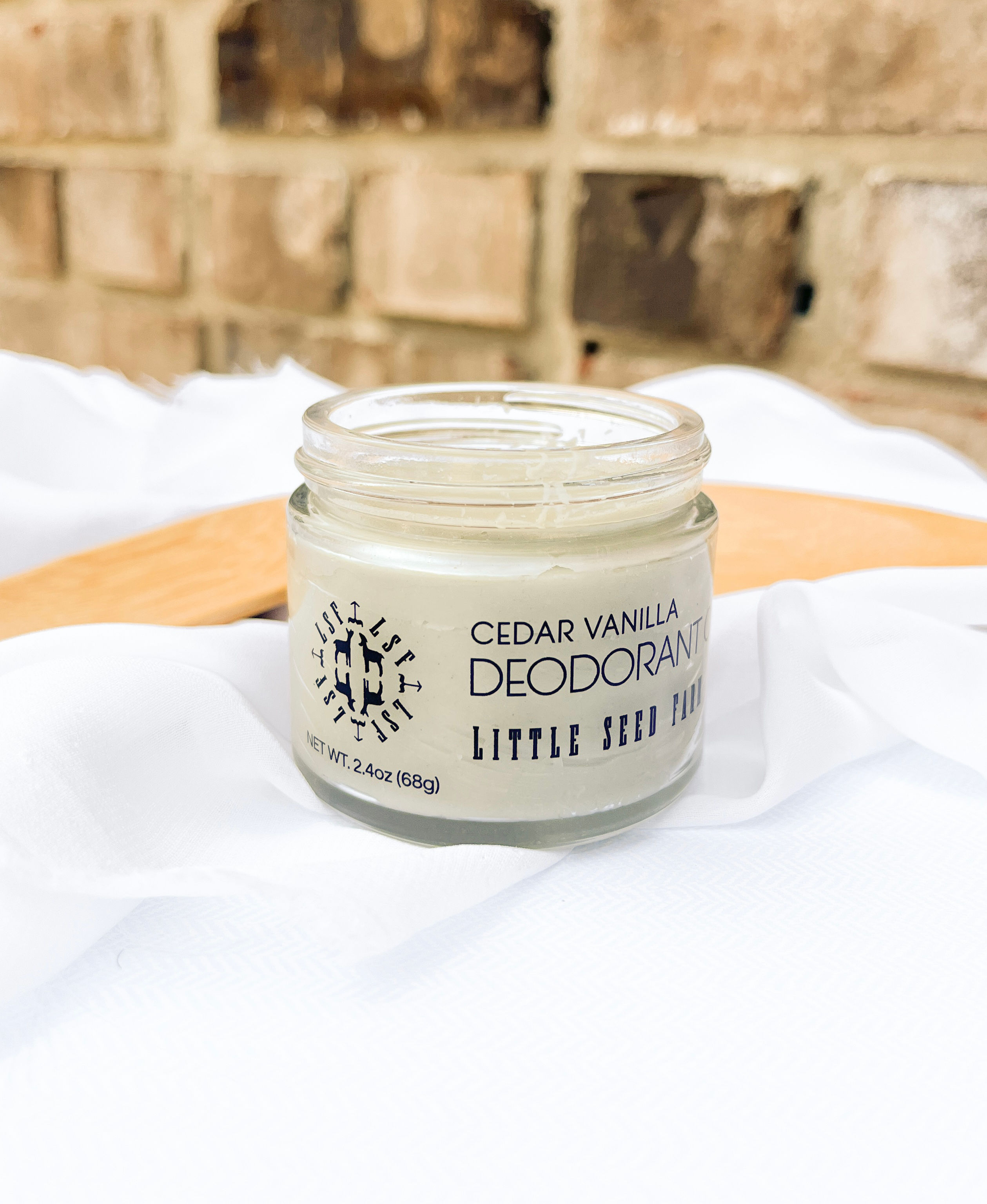 Cedar Vanilla Deodorant Cream