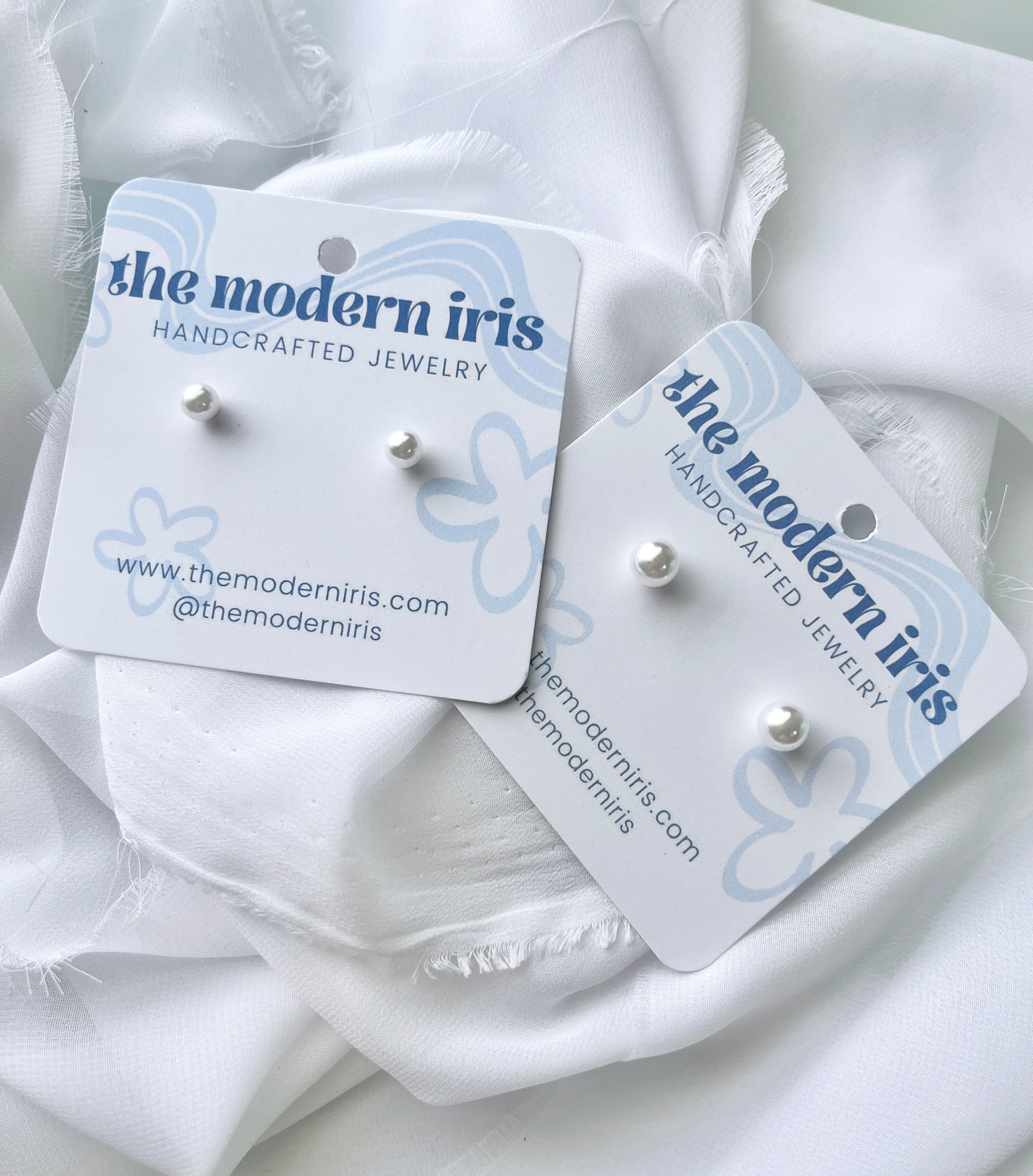Classic Pearl Studs