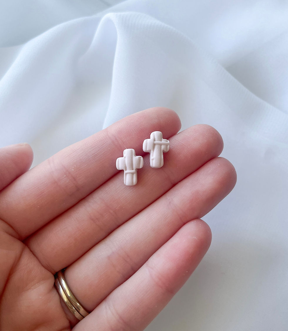 Thumbnail: Mini Cross Studs