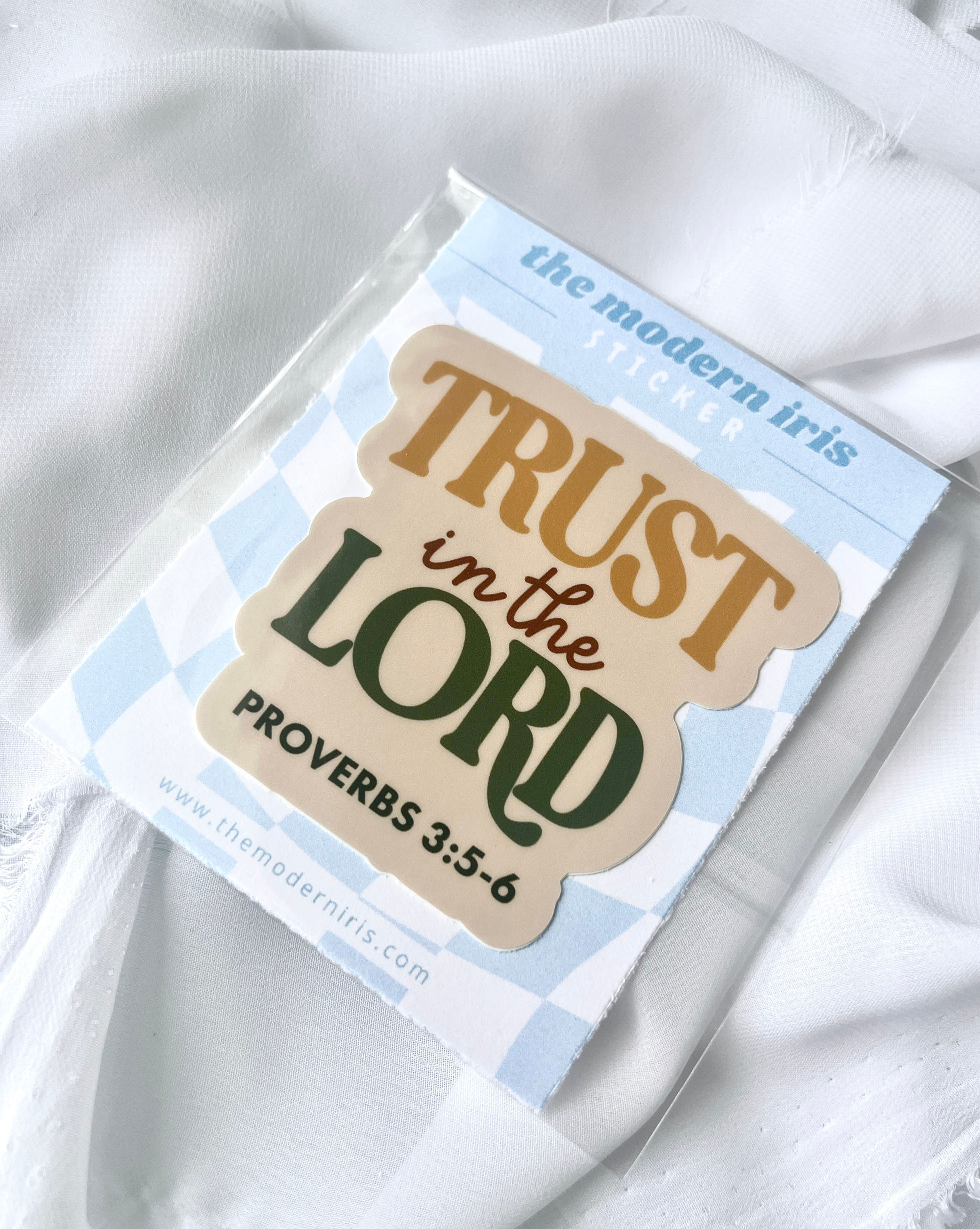 Trust in the Lord Sticker