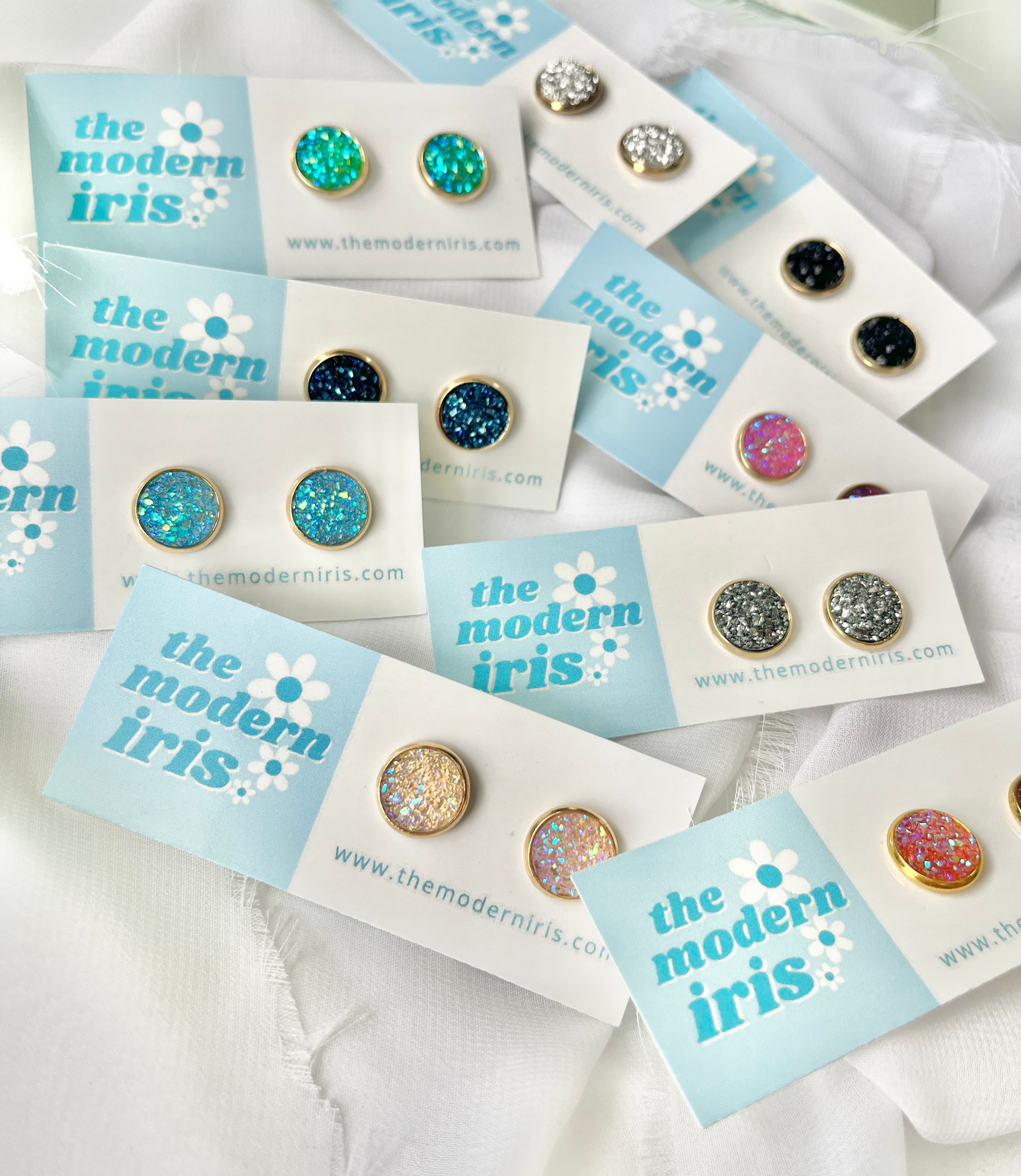 Sparkle Stone Studs