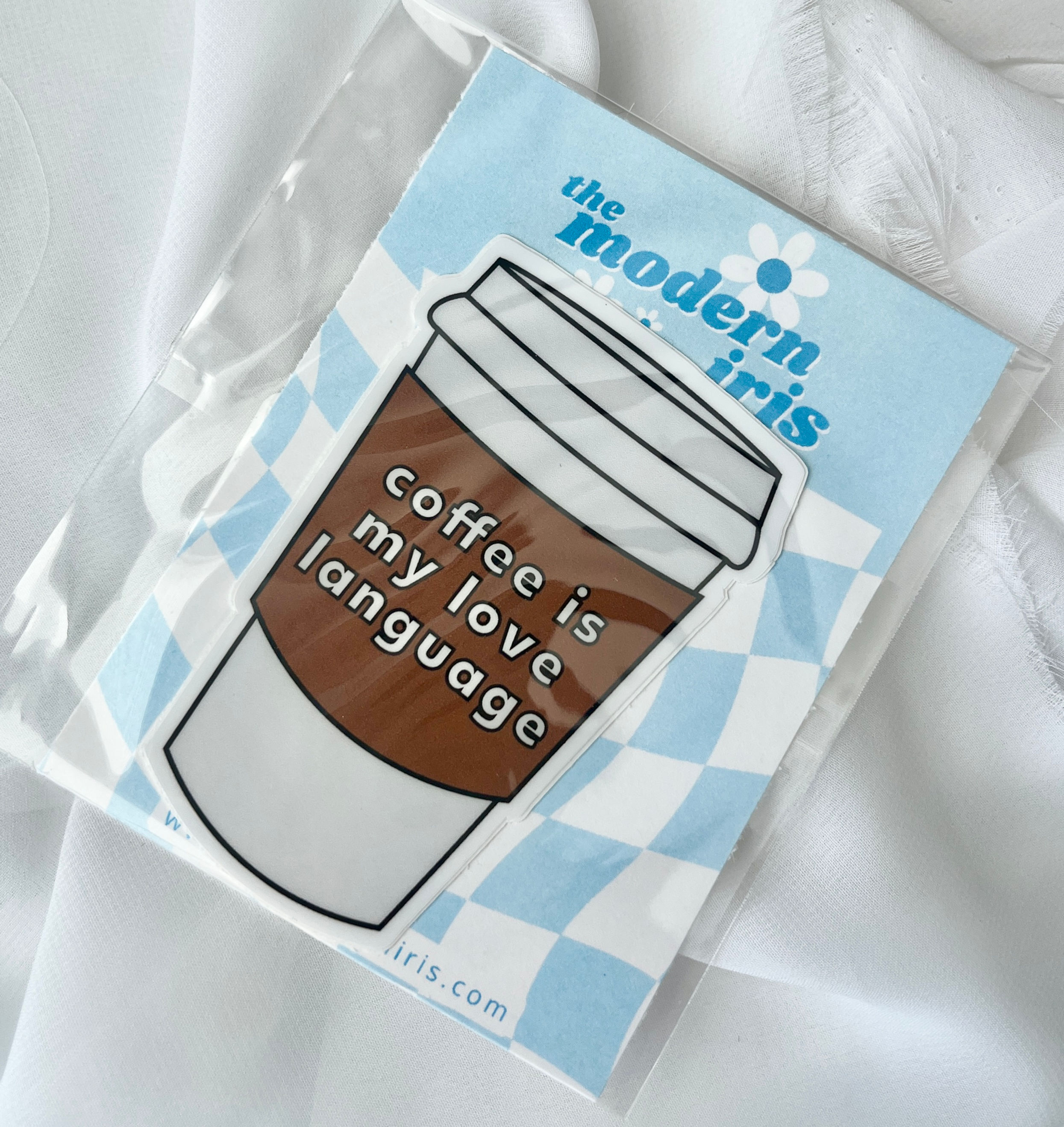 Coffee Is My Love Language Sticker