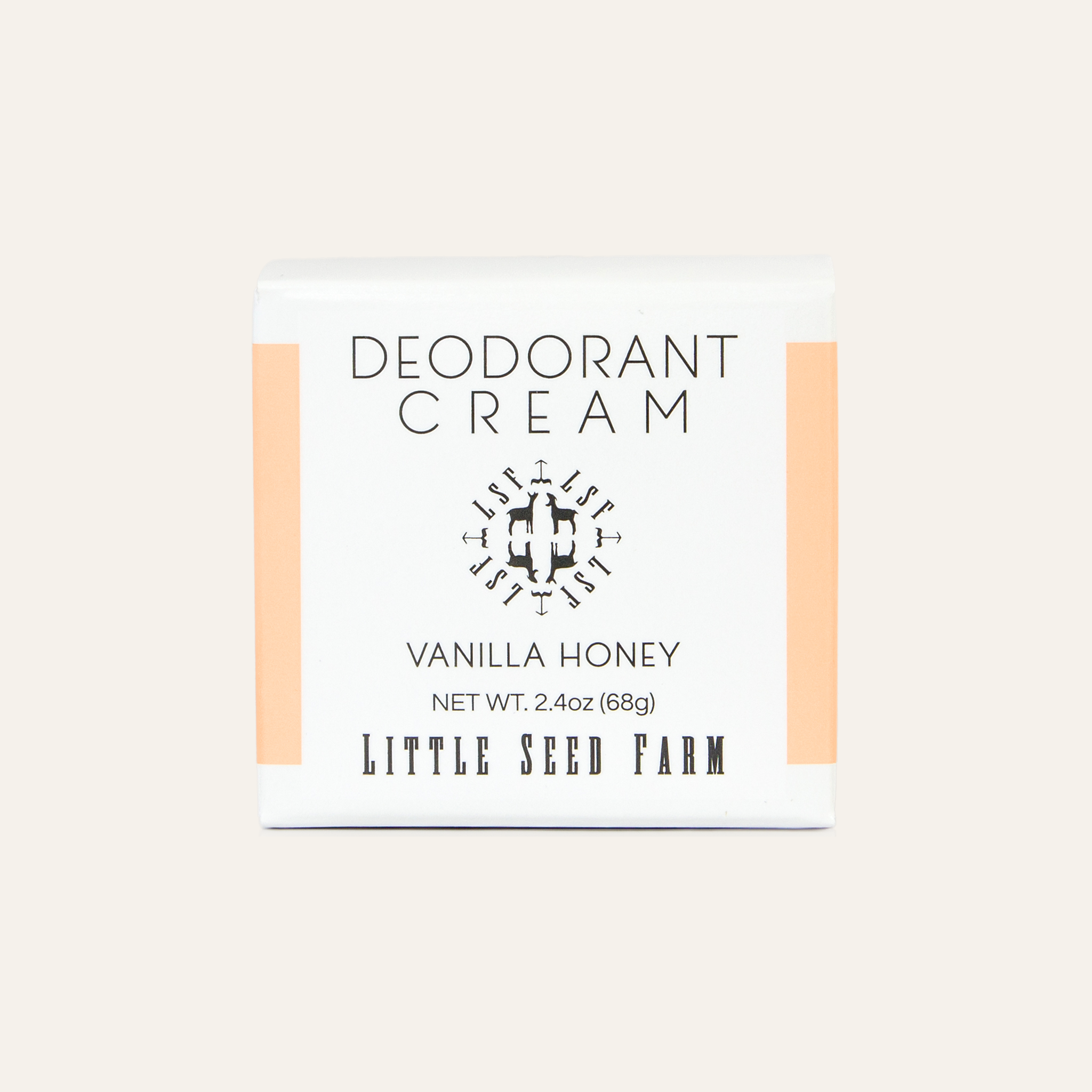Vanilla Honey Deodorant Cream