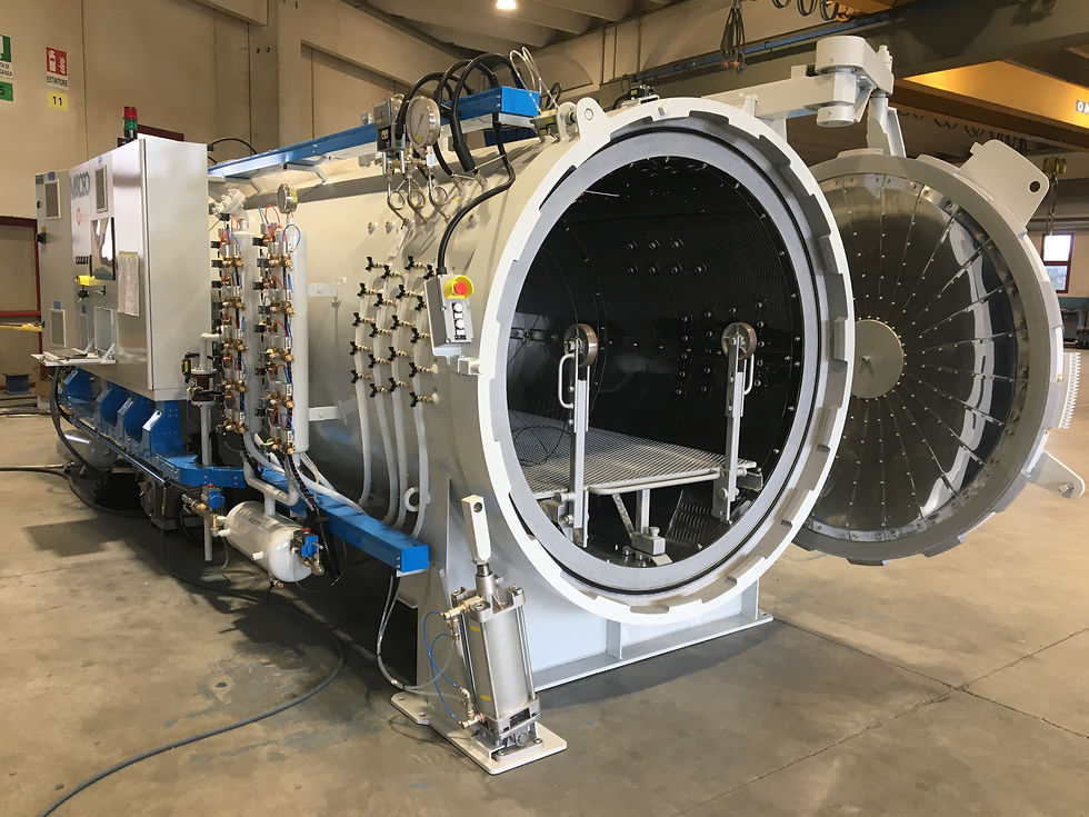 Autoclave Maroso 1.5 x 4mt