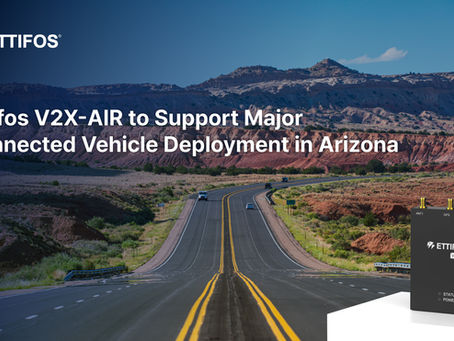 Ettifos V2X-AIR to Support Major Connected Vehicle Deployment in US