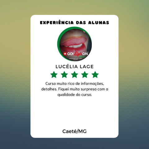 Curso de Micropigmentação Labial