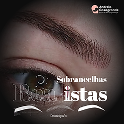 Sobrancelhas Realistas no Dermografo
