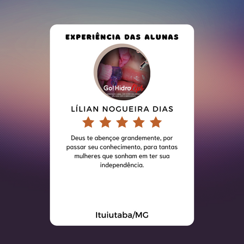 Curso Hidratação Labial Ácido Hialurônico