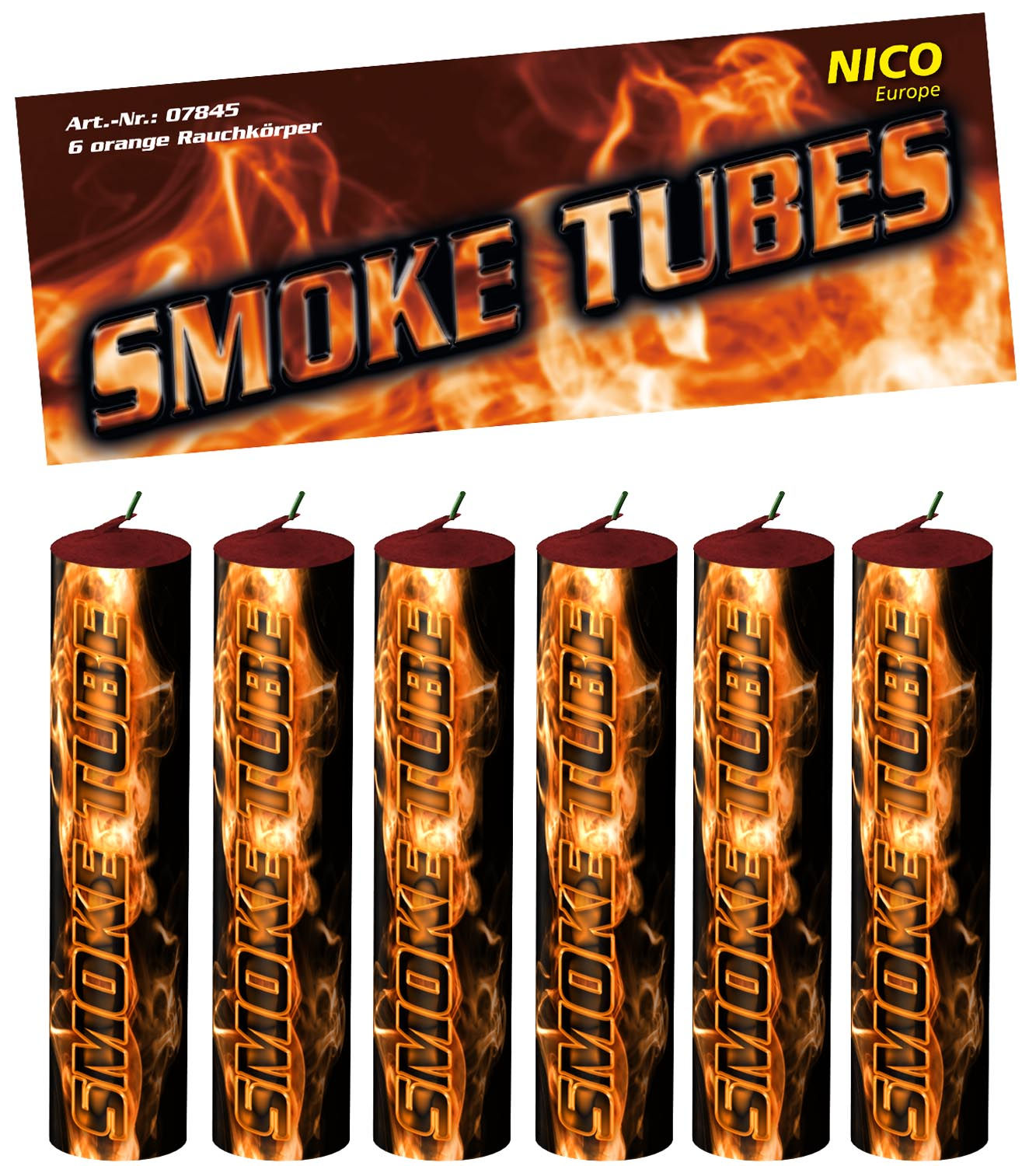 Smoke Tubes orange