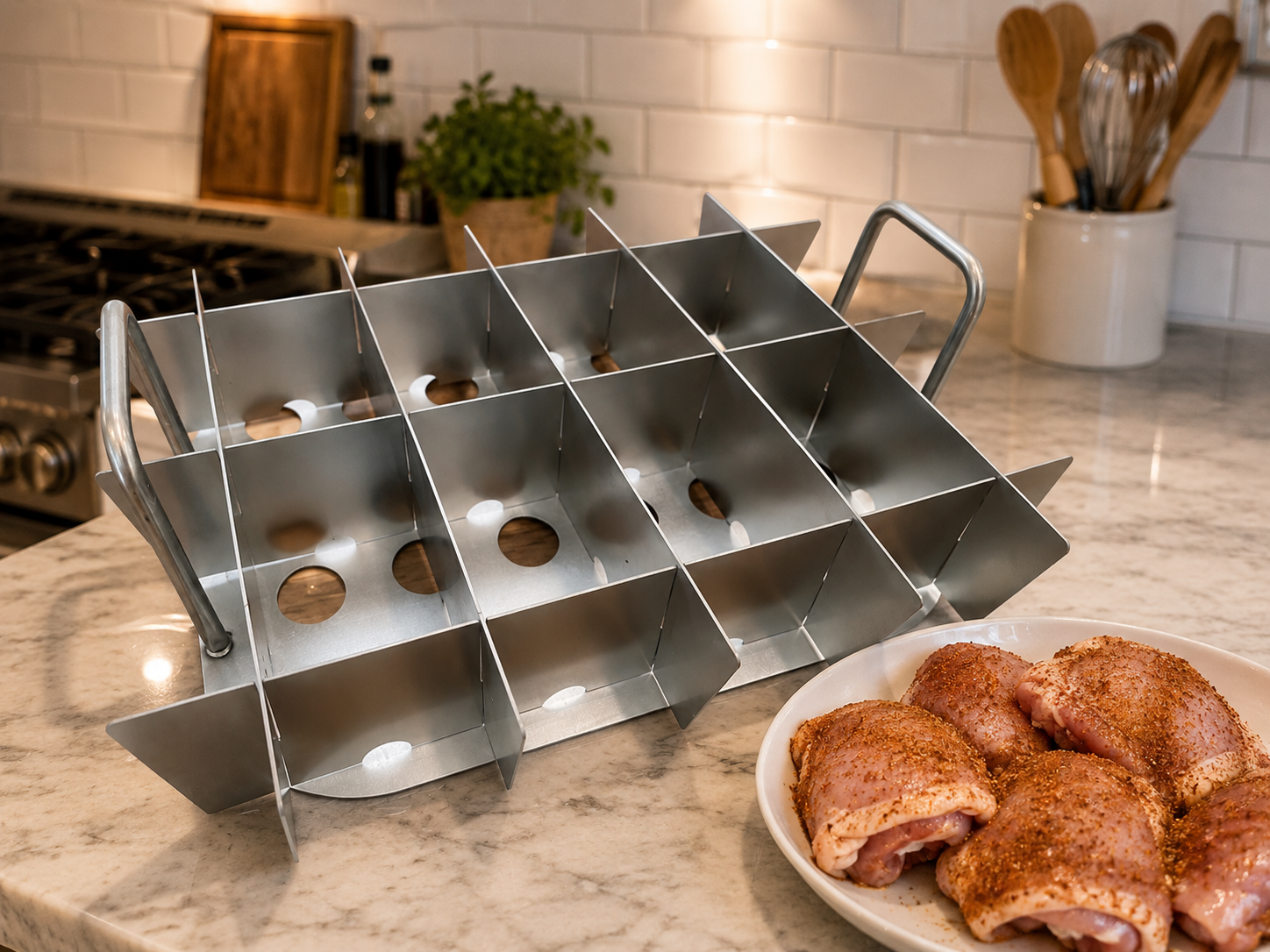 Competition BBQ Chicken Dividers