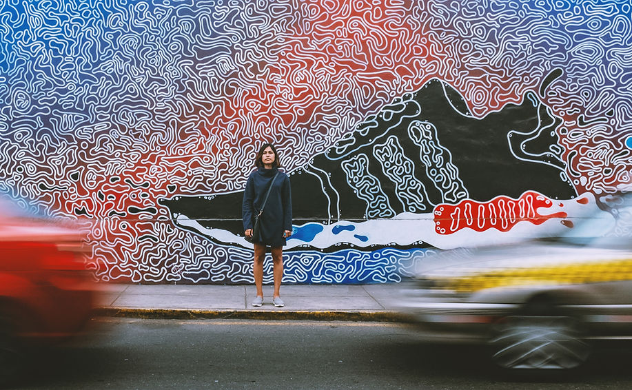 Sneaker Mural