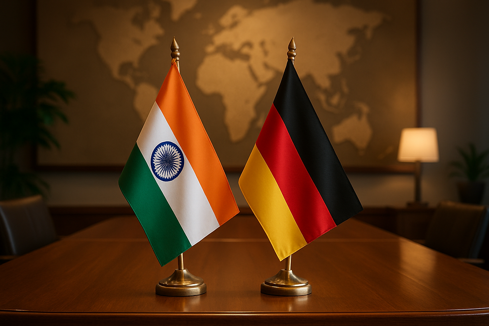 Ambassador Ajit V. Gupte Meets German State Secretary Dr. Géza Andreas von Geyr in Berlin