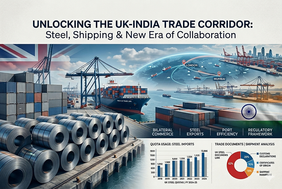 UK Steel Curbs Could Tighten the Route for Indian Exports from July 2026
