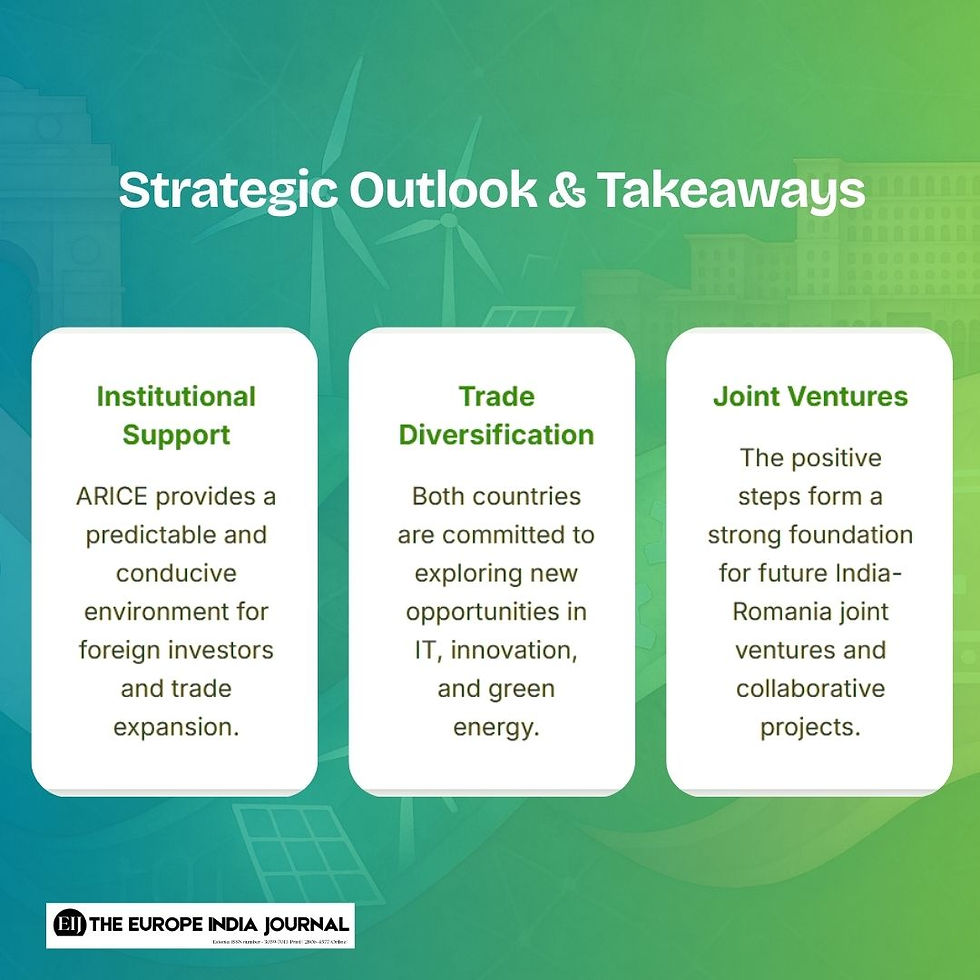 India-Romania Relation key takeaways and outlook