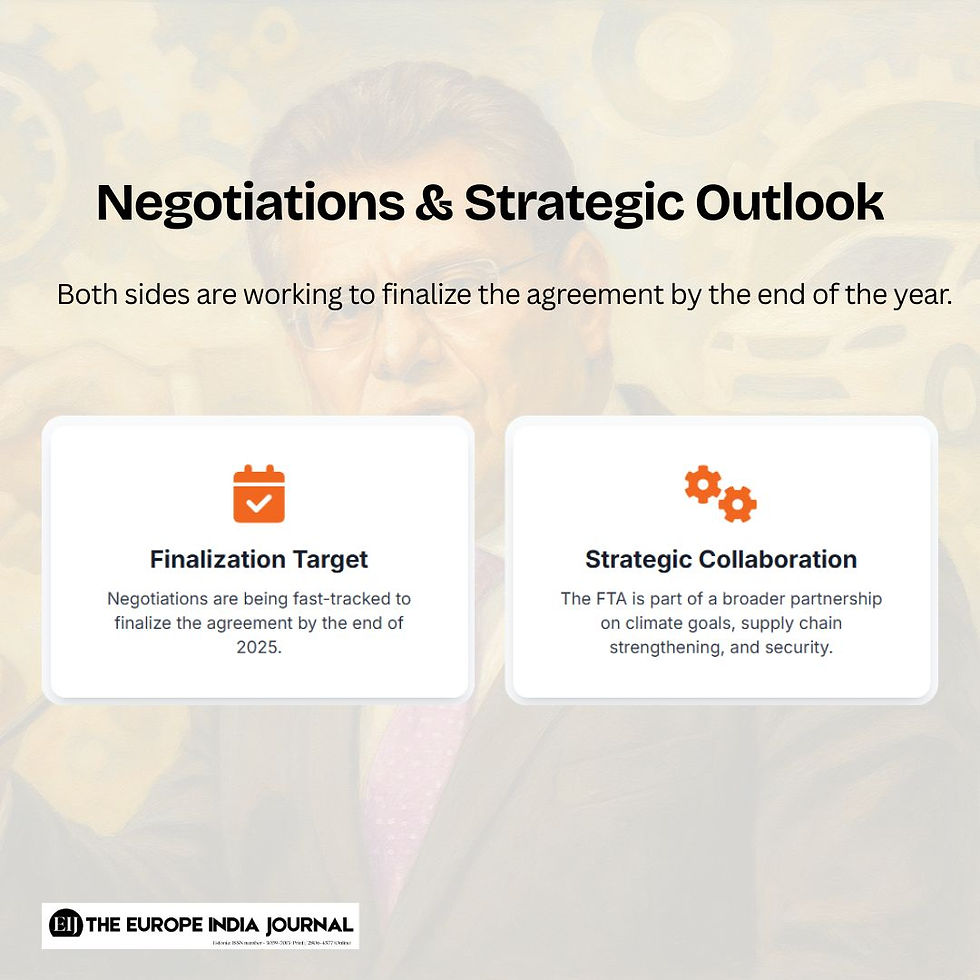 Šefčovič positioned the Free Trade Agreement within a broader strategic partnership framework.