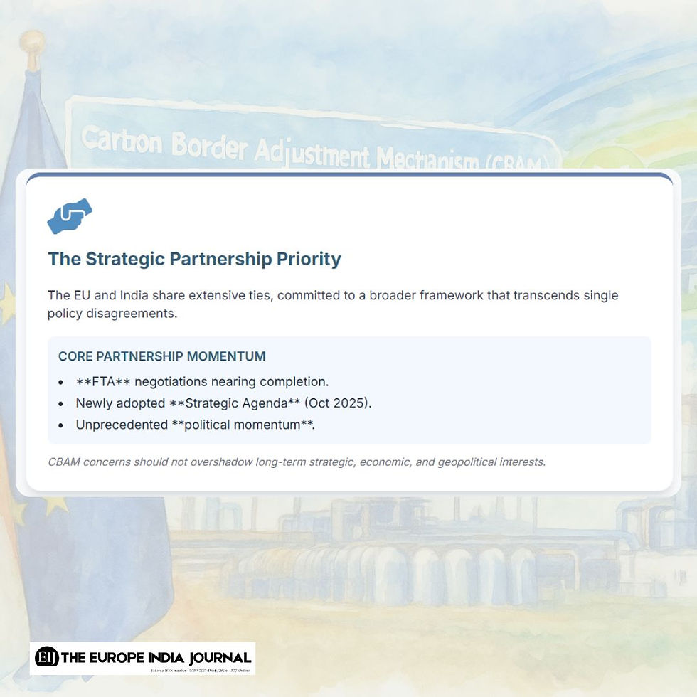 The EU and India adopted a New Strategic Agenda in October 2025