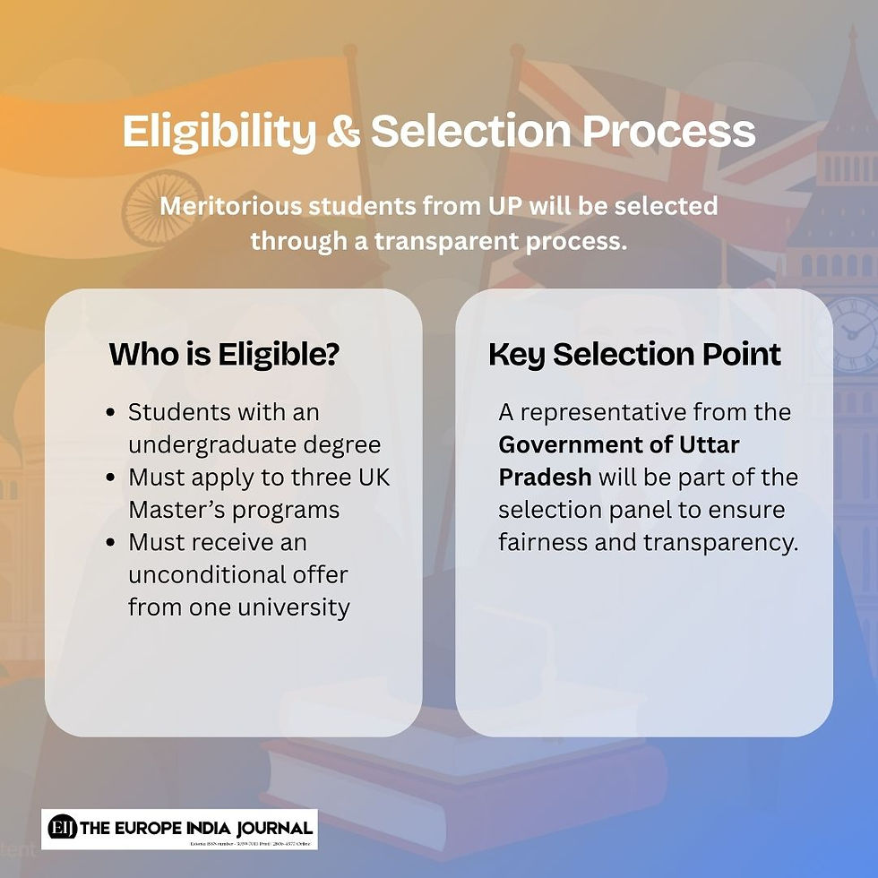 Chevening Scholarship Programme eligibility criteria