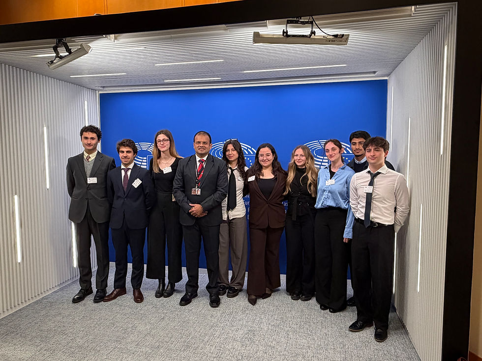 Our chairman, Mr Sujit S Nair with the fellowship students.