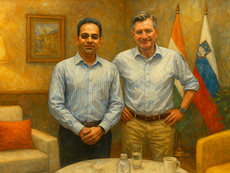 Ambassador of India H.E. Amit Narang Meets Former Slovenian President H.E. Borut Pahor, Underscoring Bilateral Continuity
