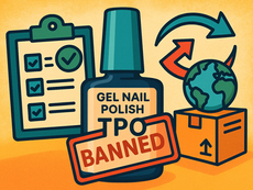 The EU's ban on TPO (Trimethylbenzoyl Diphenylphosphine Oxide) in gel nail polishes
