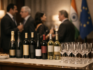 Embassy of India in Brussels Hosts Indian Wine Tasting Session in Partnership with APEDA