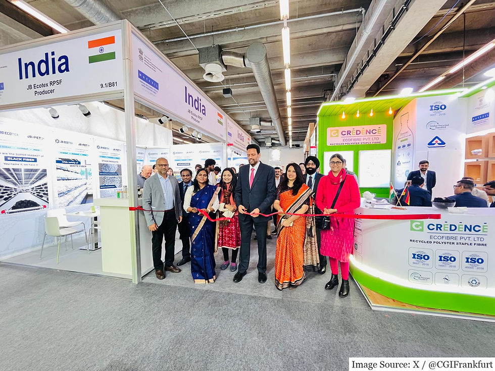 India Showcases Technical Textile Strength at Techtextil/Texprocess Fair Pavilion in Frankfurt