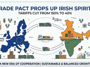 Historic EU-India Trade Accord Set to Propel Irish Spirits and Whiskey Exports as Tariffs Fall from 150 Percent