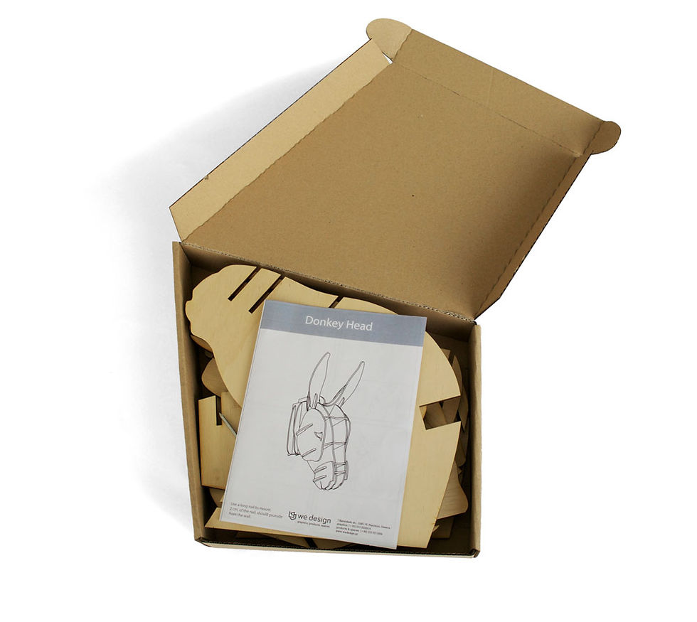 Thumbnail: DONKEY HEAD 3D PUZZLE