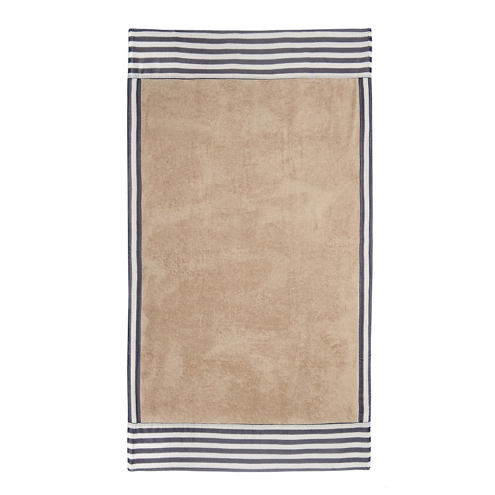 Thumbnail: BLUE CHAISE LONGUE BEACH TOWEL