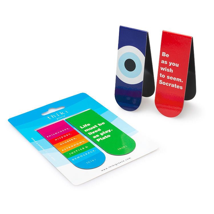 SET OF 2 MAGNETIC BOOKMARKS