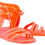 Thumbnail: ANCIENT GREEK SANDALS JELLY FLUO ORANGE