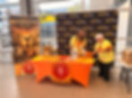 Our Booth for The Restoration of Life at the Conference