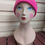 Thumbnail: Pinky Swear - Striped Retro Style Beanie