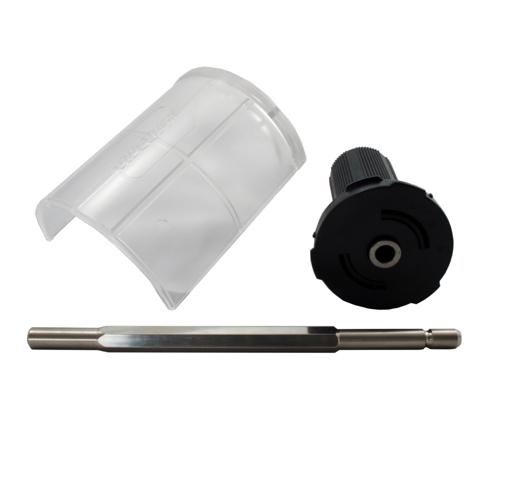 Roto Handle, Axle & Shield - 120mm