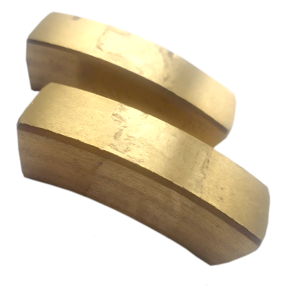 Par Meia Lua Sapata de Bronze para Torno Revólver