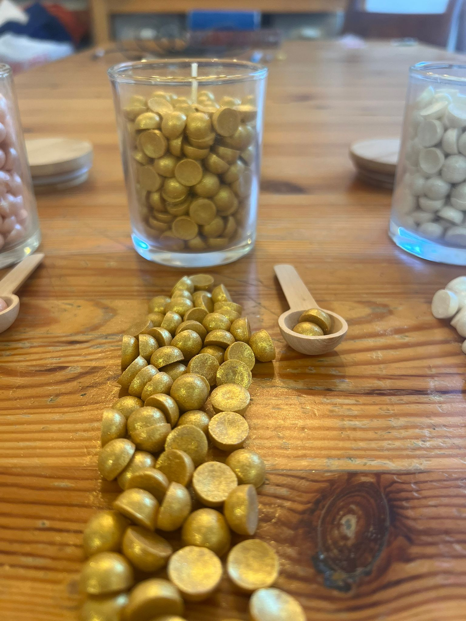 Wax Melt Burner - Shimmering gold