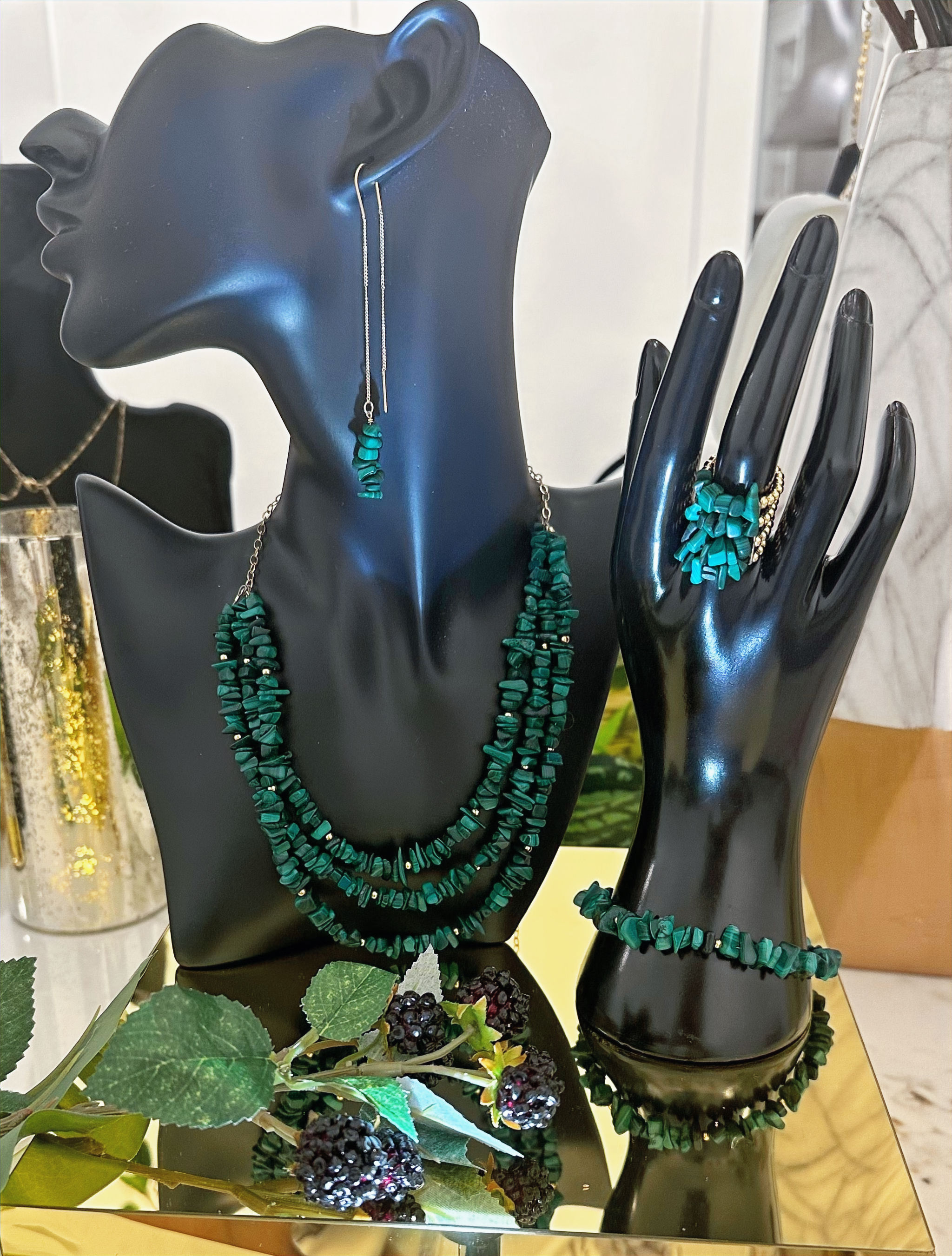 Fractal 3 Tier Necklace