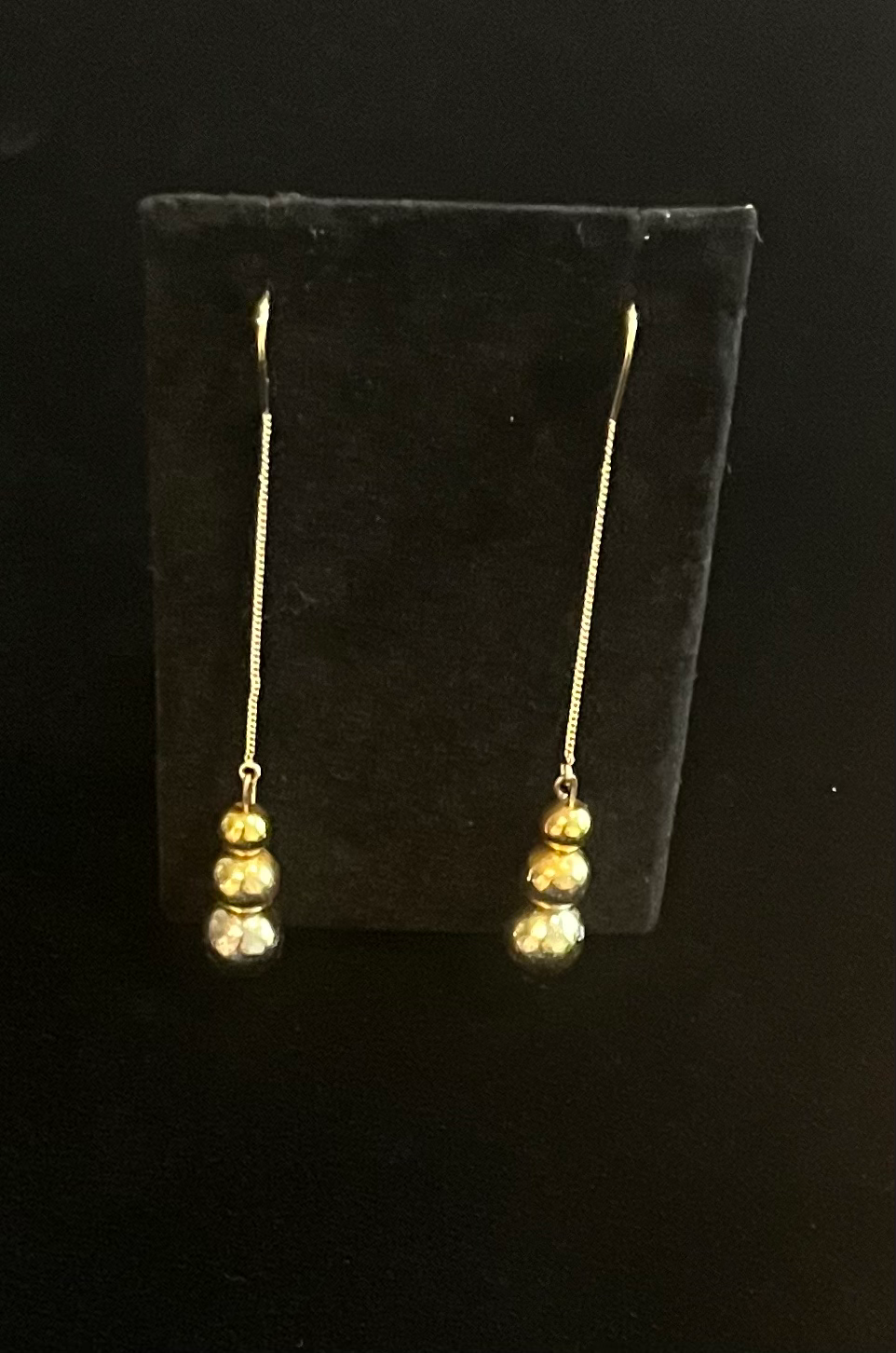 Thumbnail: Triple Thread Earrings