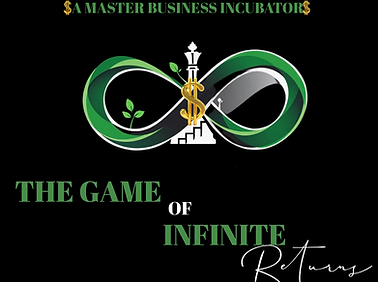 The Game Of Infinite Returns Black logo