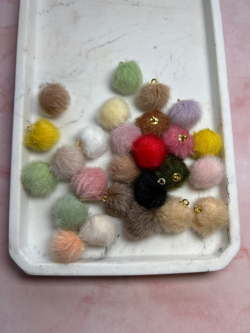 Thumbnail: Pom Pom Pendant Bead