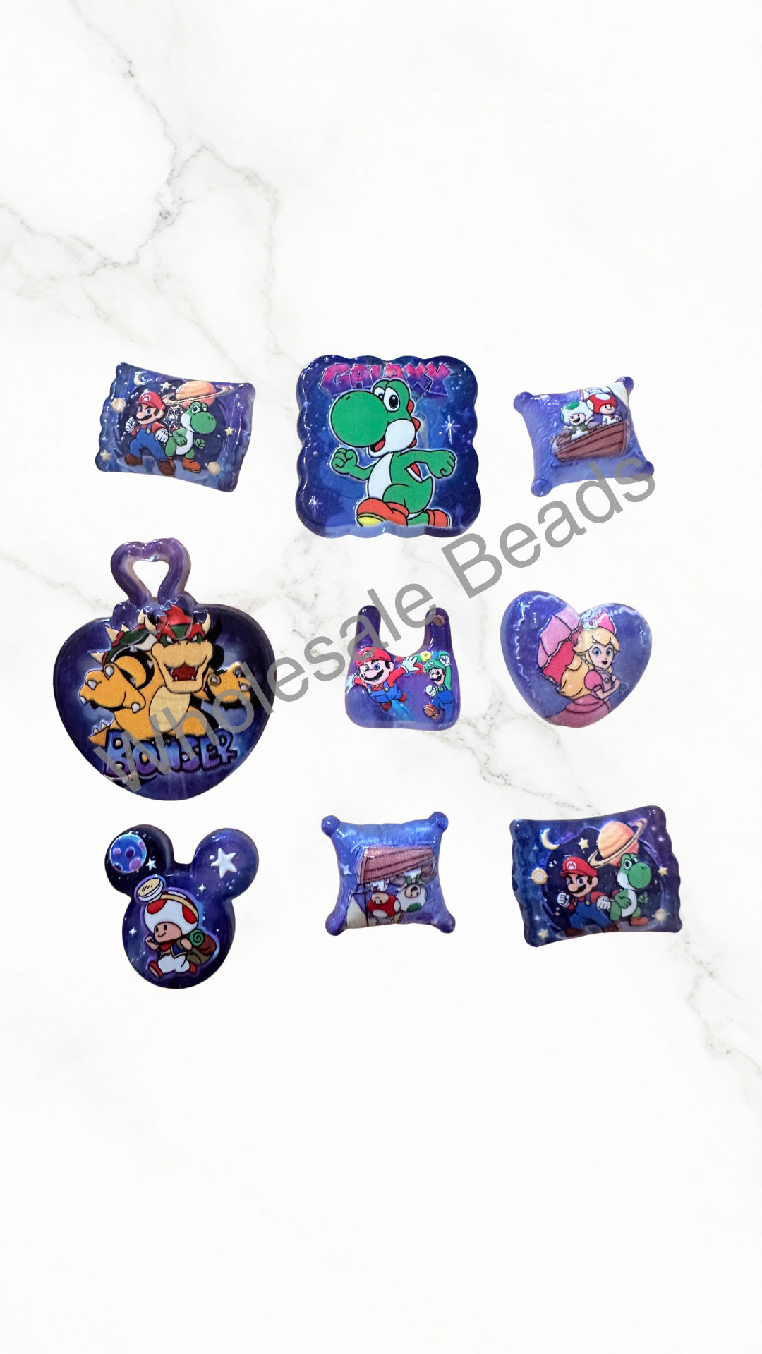Irregular Shape Beads - Mario