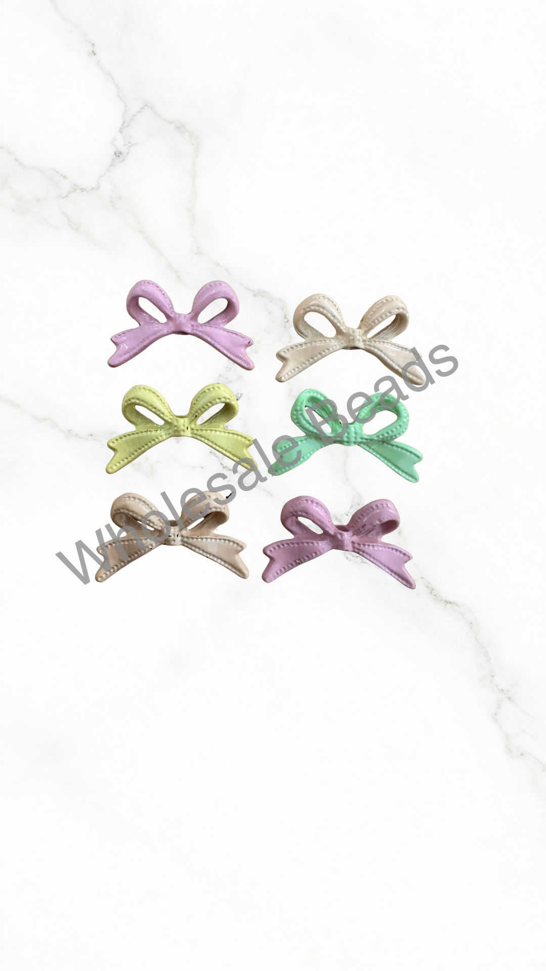 Alloy Beads - Bow