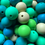 Thumbnail: Silicone Beads Mix -15mm