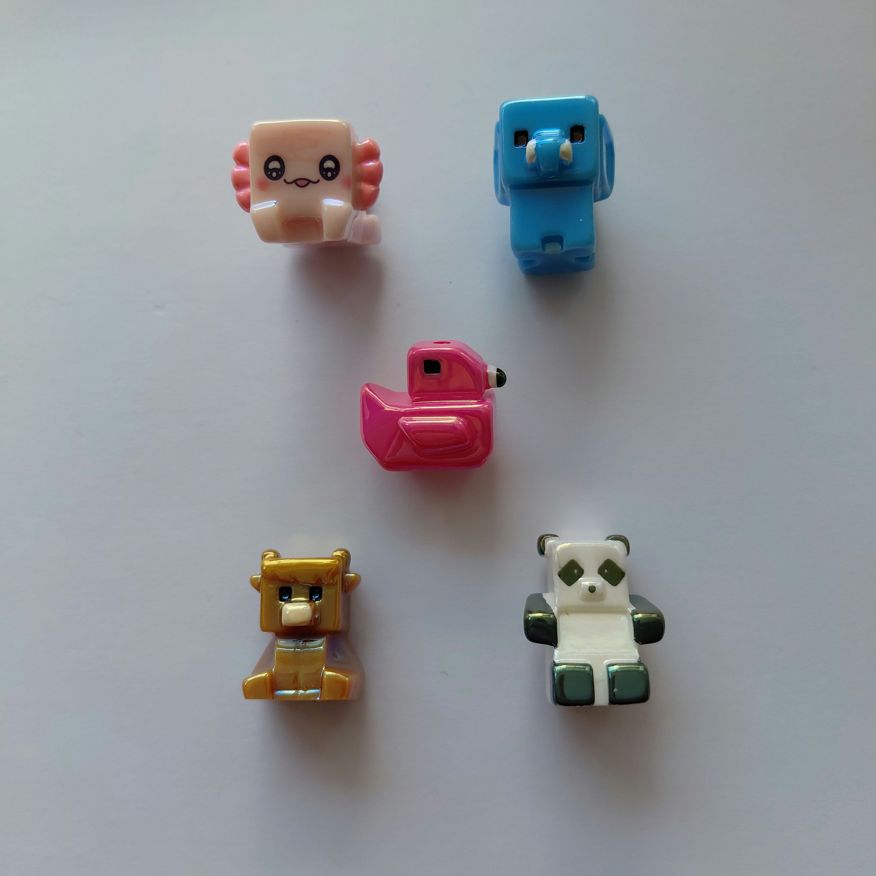 Animal Block Beads