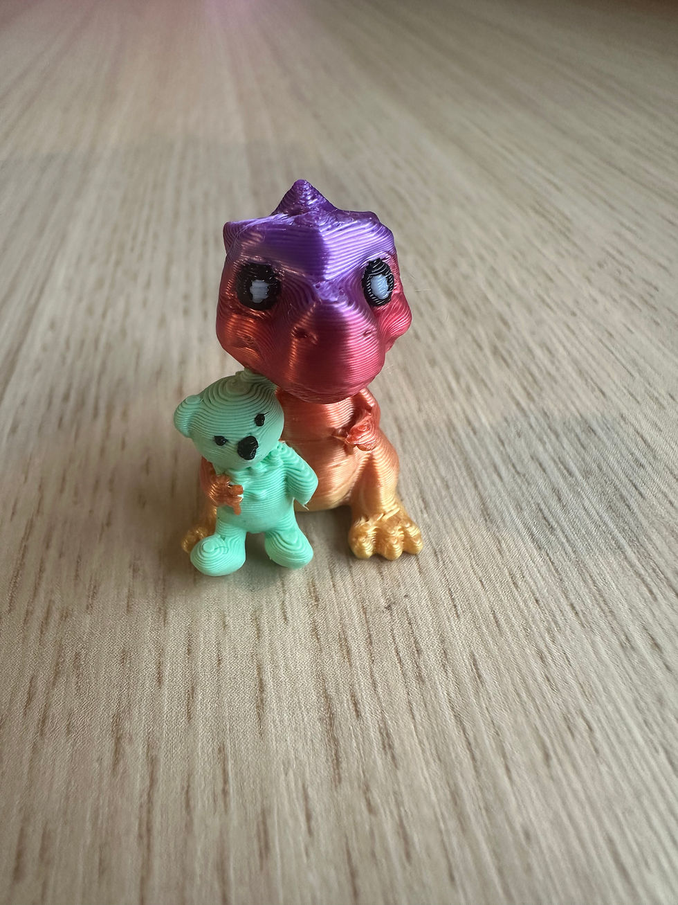 Thumbnail: 3D Printed Bead - Dinosaur 