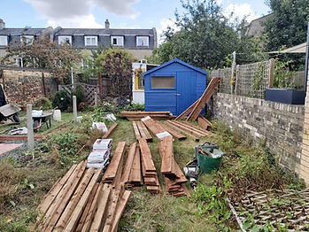 Cambridge urban oasis - before