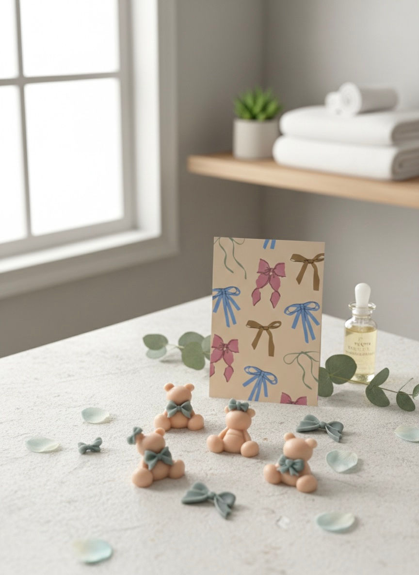 The Bow Tie Bear Soap Trio